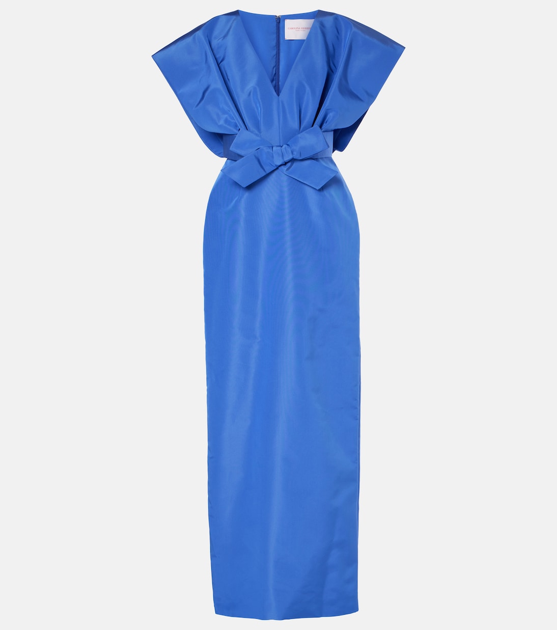 Bow-detail silk faille gown | Carolina Herrera