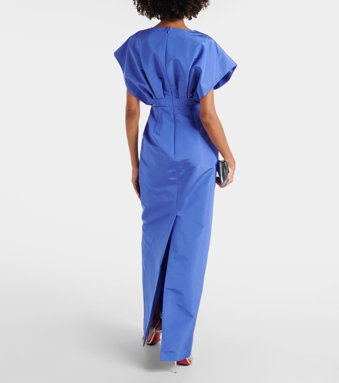 Bow-detail silk faille gown | Carolina Herrera