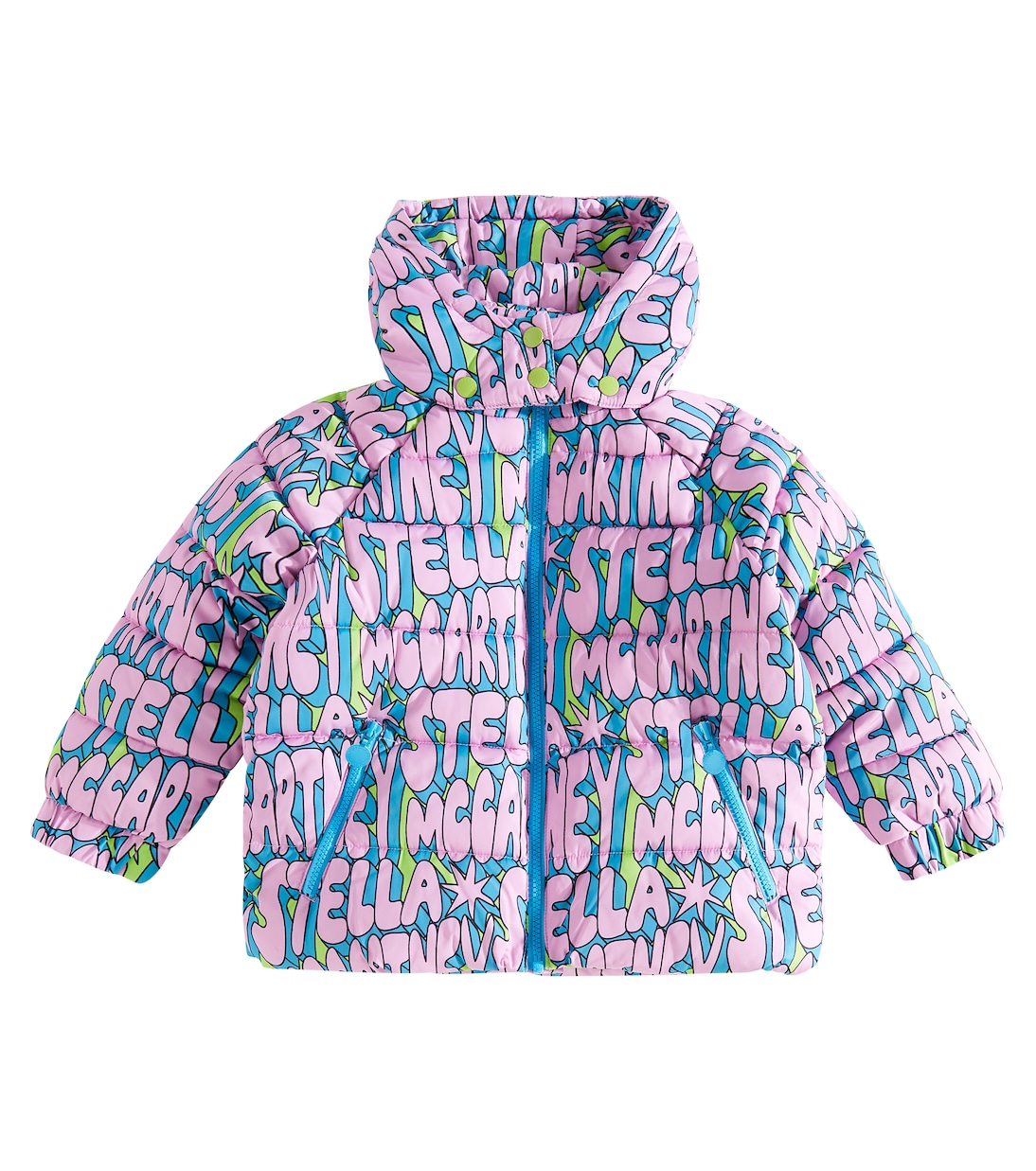 Printed puffer jacket | Stella McCartney Kids