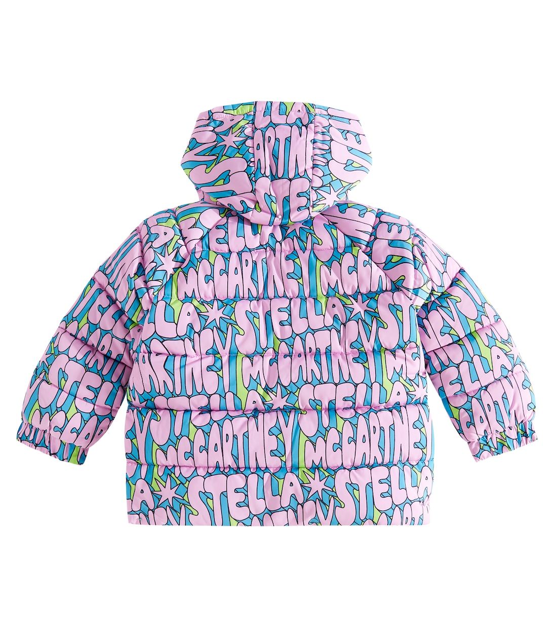 Printed puffer jacket | Stella McCartney Kids