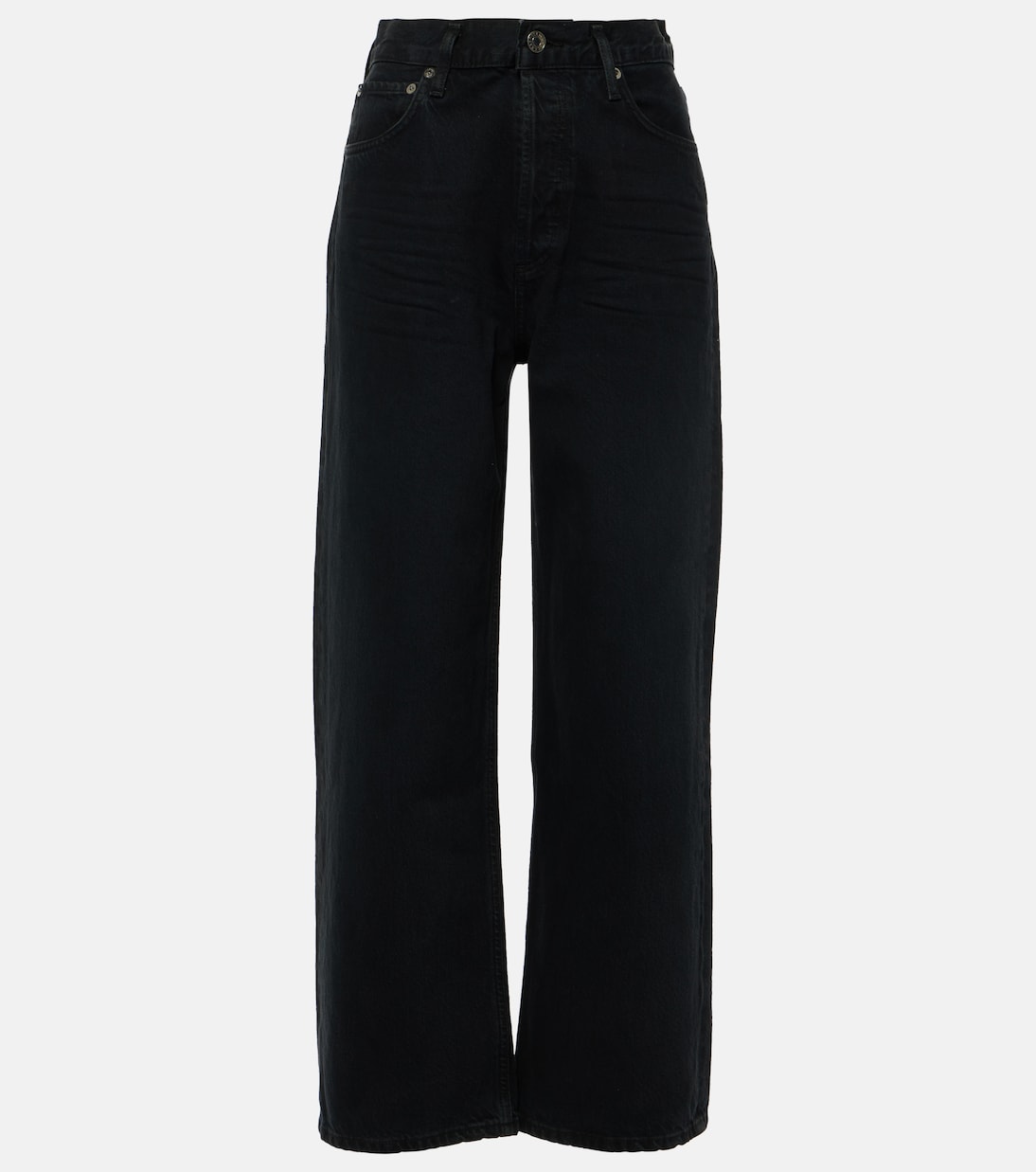 High-Rise Cropped Straight Jeans Ren | Agolde