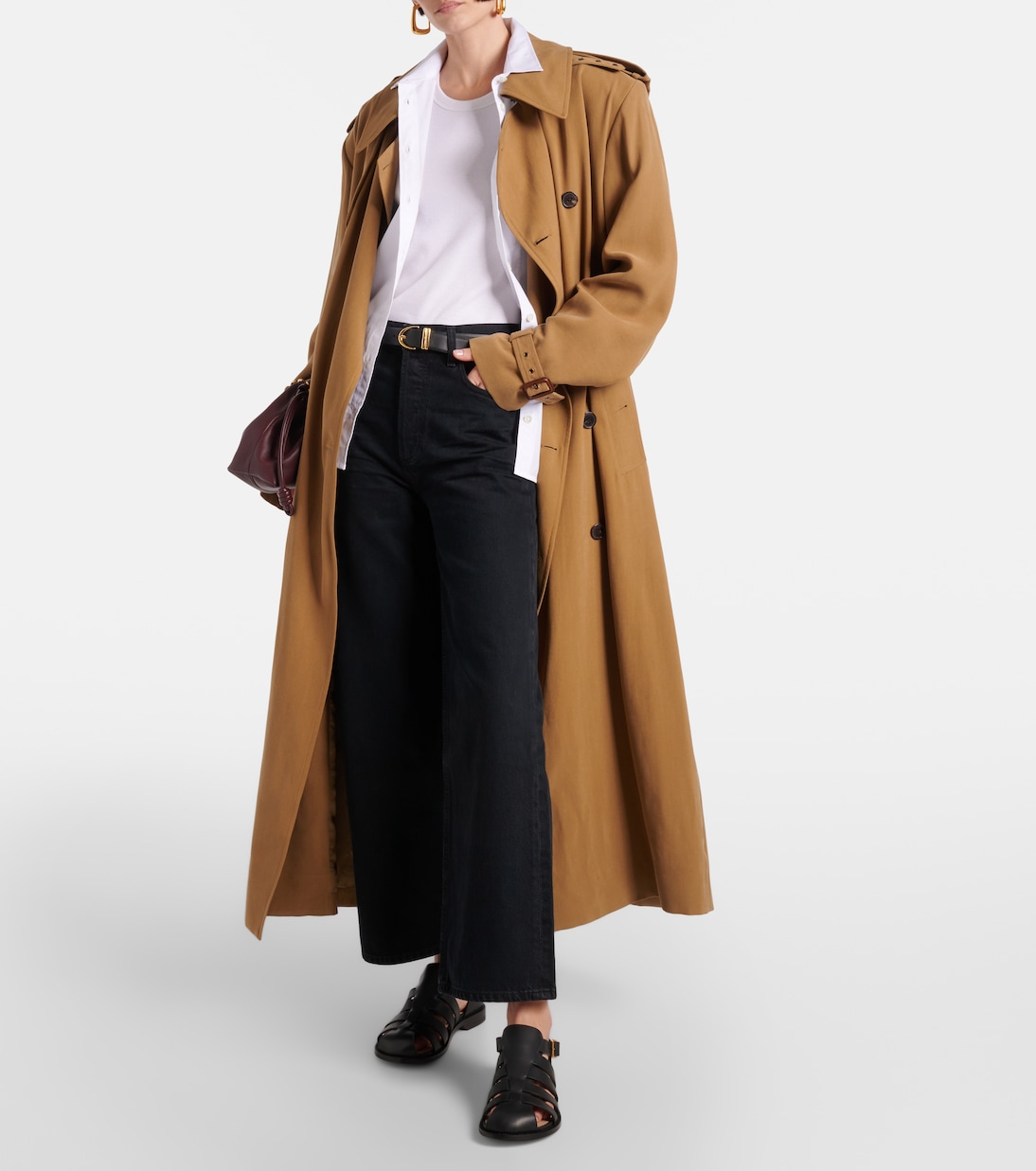 High-Rise Cropped Straight Jeans Ren | Agolde