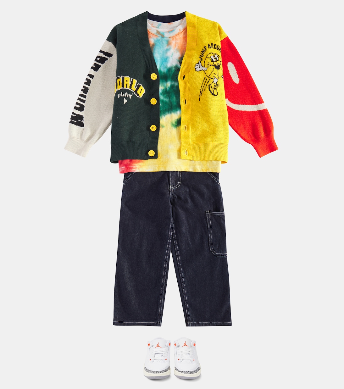 Baskets Jordan 3 Retro en cuir | Nike Kids