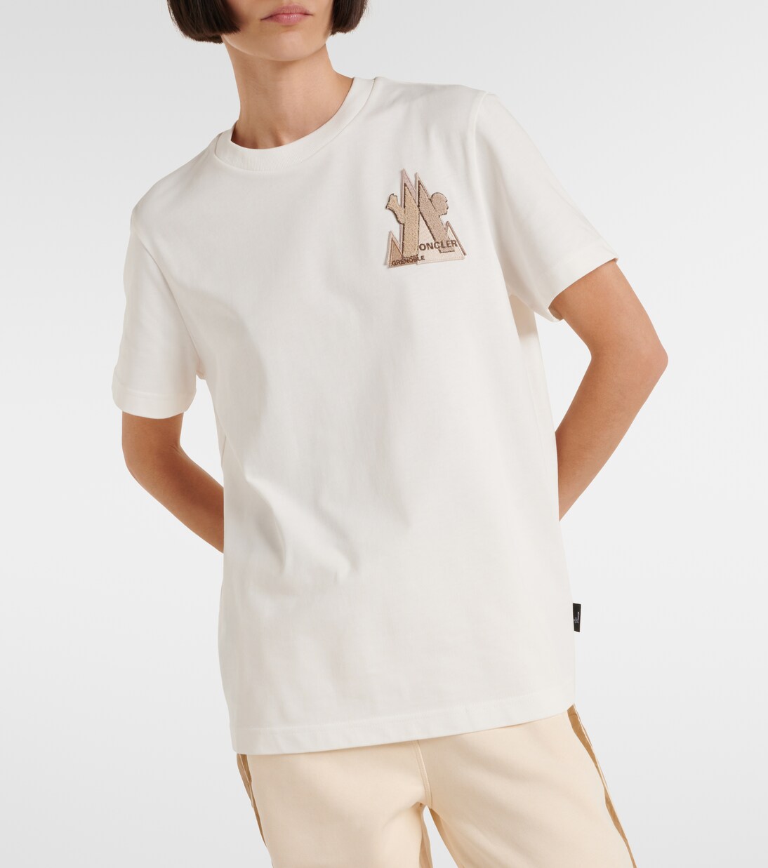Camiseta de jersey de algodón | Moncler Grenoble