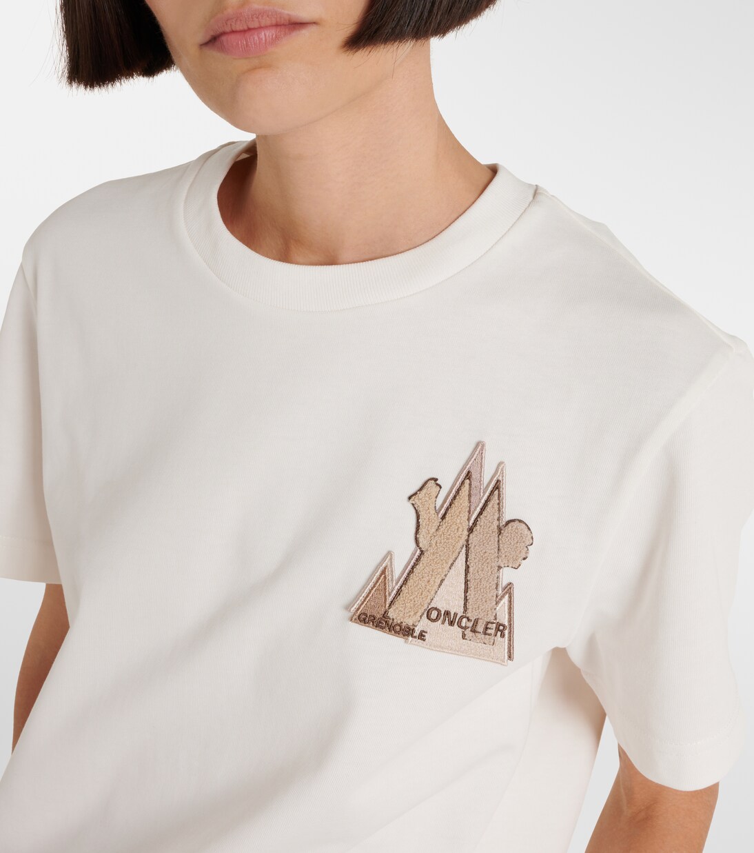 Camiseta de jersey de algodón | Moncler Grenoble