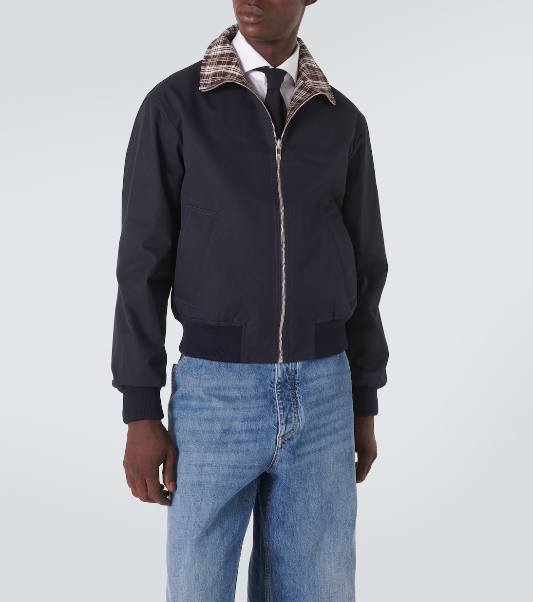 Giacca blouson reversibile in cotone | Bottega Veneta