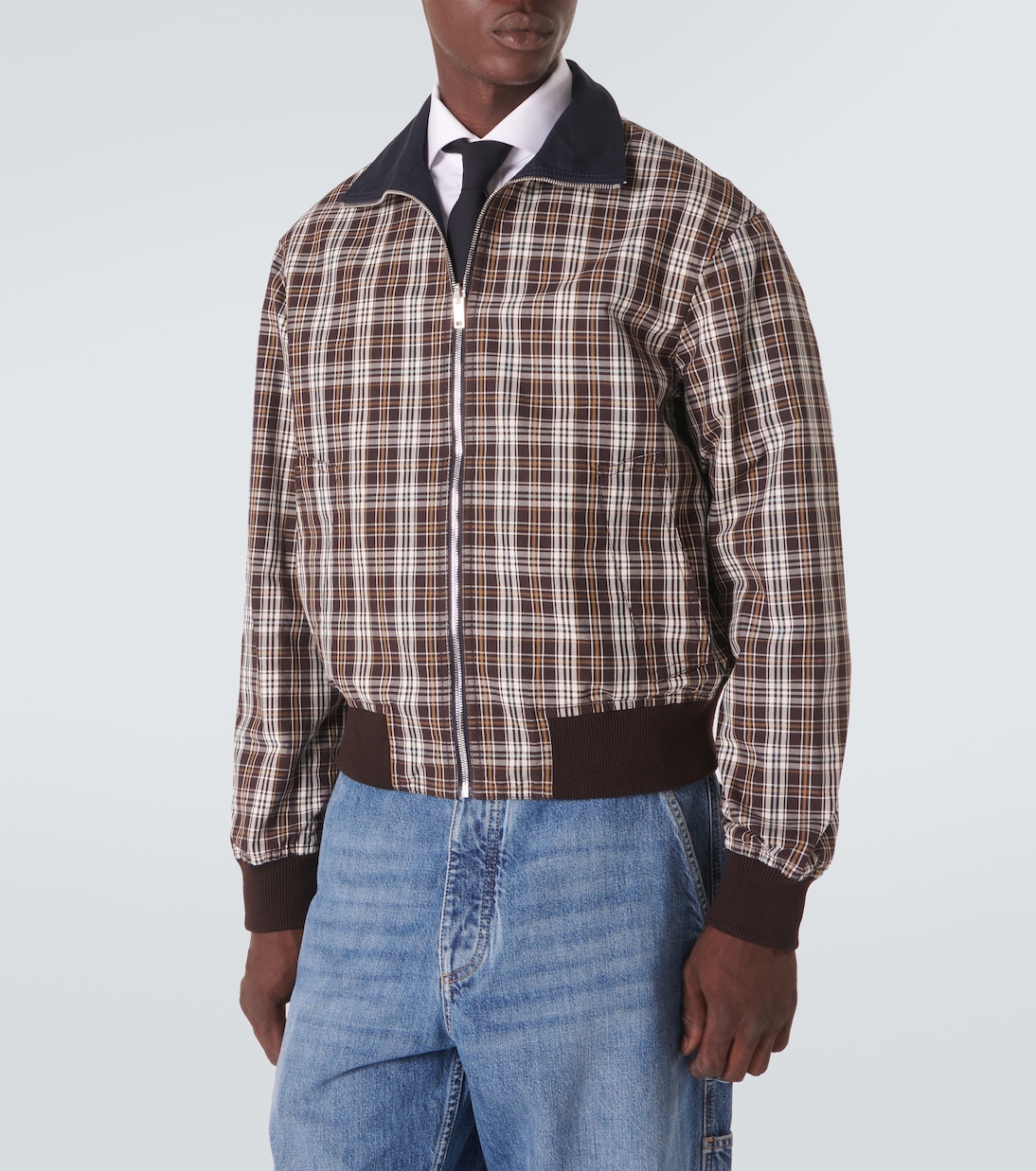 Giacca blouson reversibile in cotone | Bottega Veneta