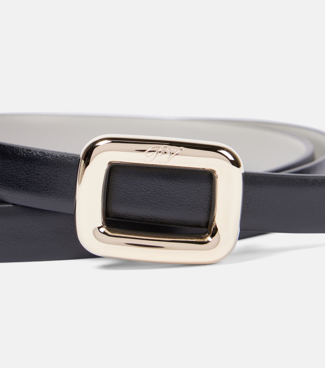 Wendbarer Gürtel Viv' Choc aus Leder | Roger Vivier