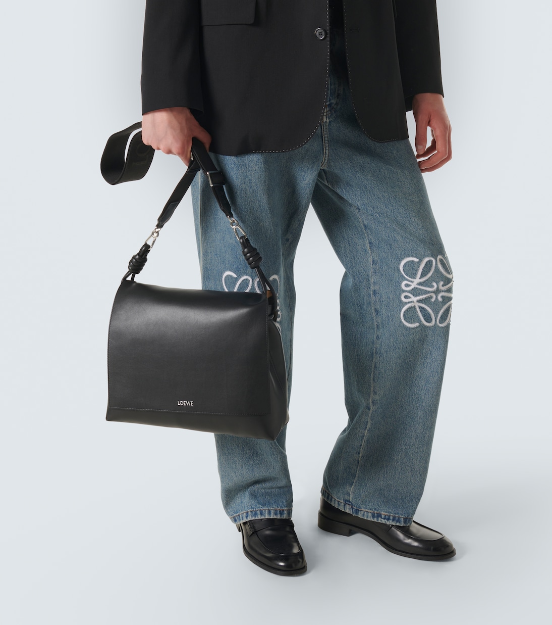 Borsa a tracolla Flamenco in pelle | Loewe