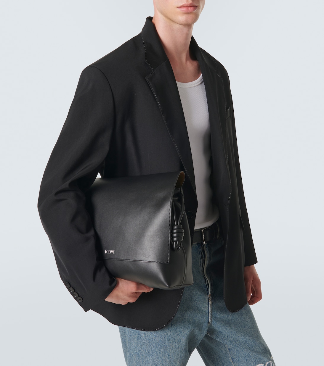 Borsa a tracolla Flamenco in pelle | Loewe