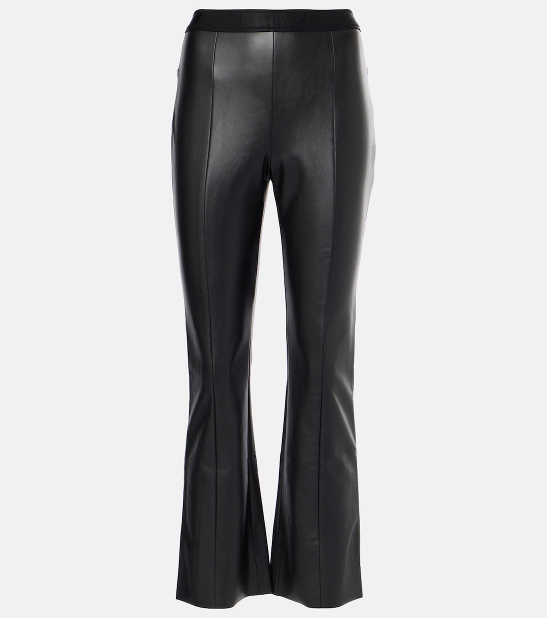 Pantaloni flared Jenna in similpelle | Wolford