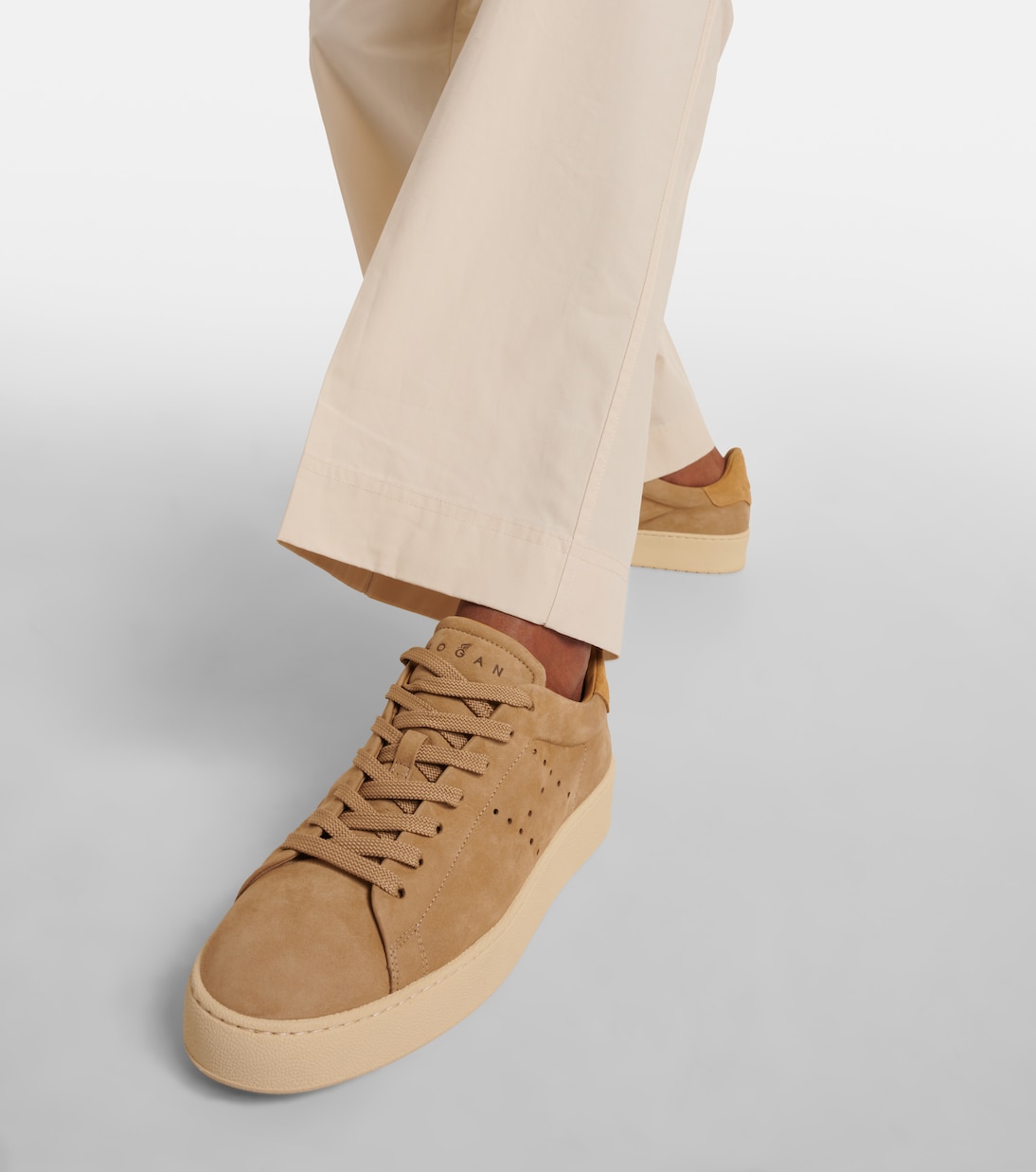 Baskets H672 en daim | Hogan