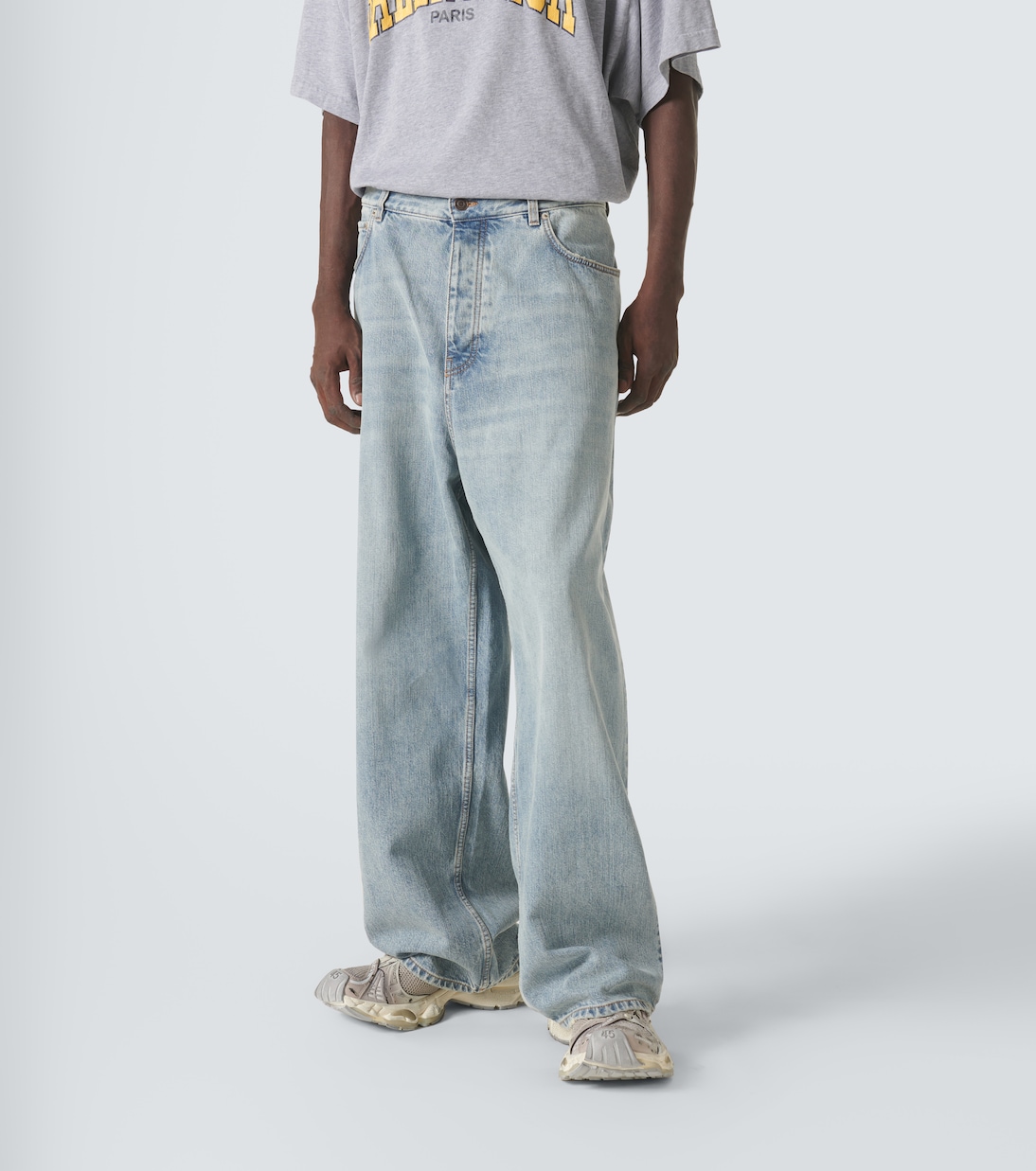 Jean ample à taille haute | Balenciaga