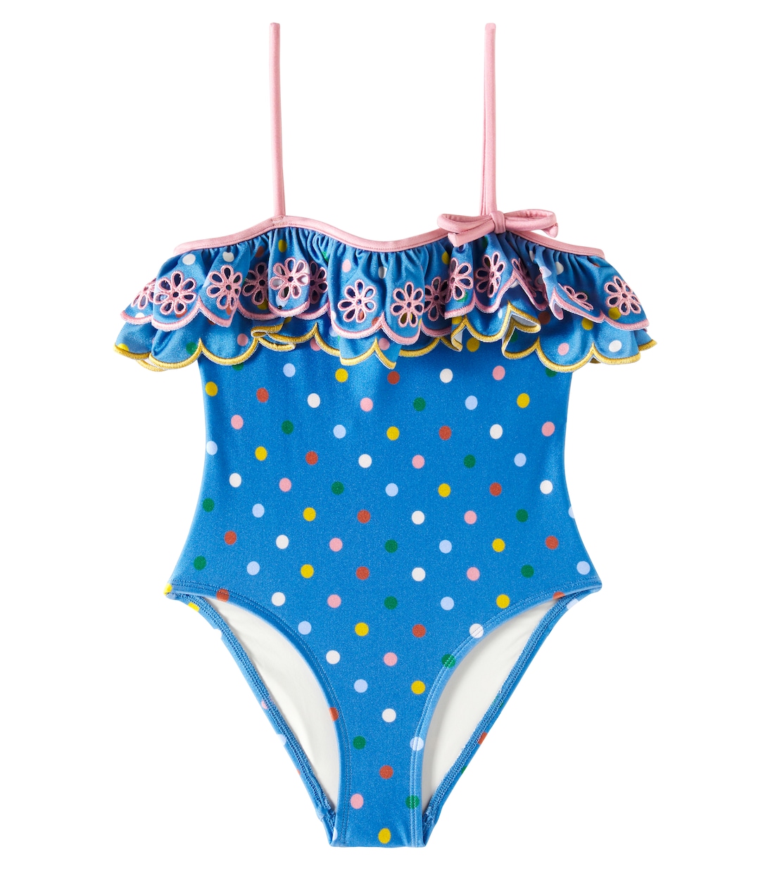 Bestickter Badeanzug Everley | Zimmermann Kids
