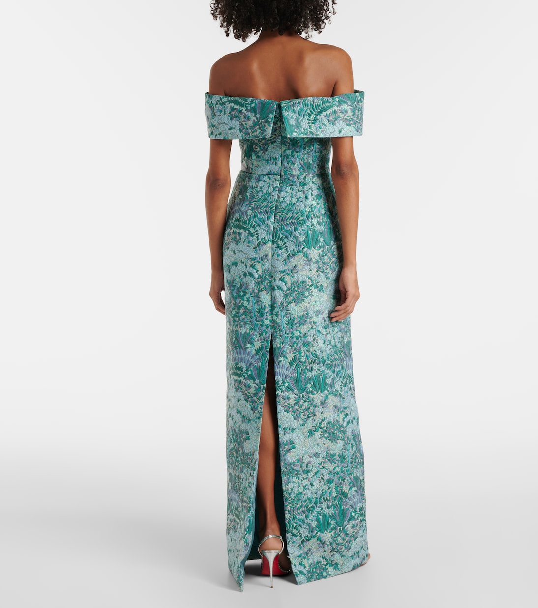 Abito lungo Clover in broccato | Markarian