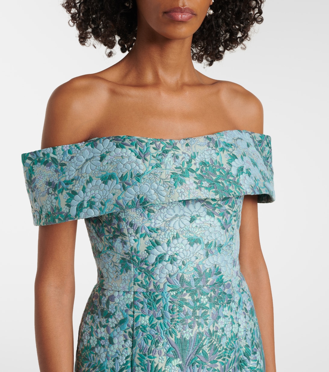Abito lungo Clover in broccato | Markarian