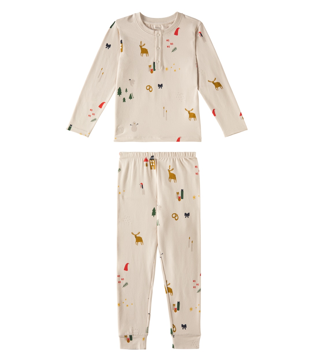 Wilhelm printed cotton-blend pajamas | Liewood