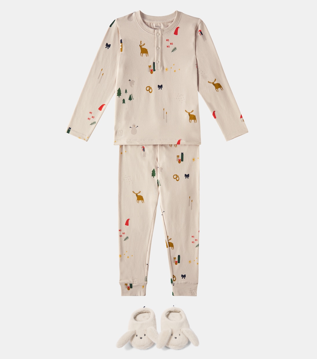 Wilhelm printed cotton-blend pajamas | Liewood