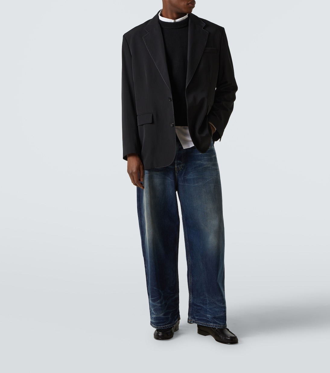 Pullover Face in cotone | Acne Studios