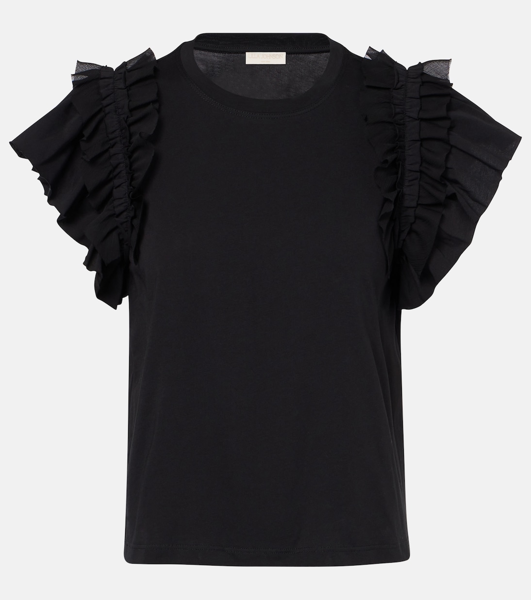 Top Leia in cotone con volant | Ulla Johnson