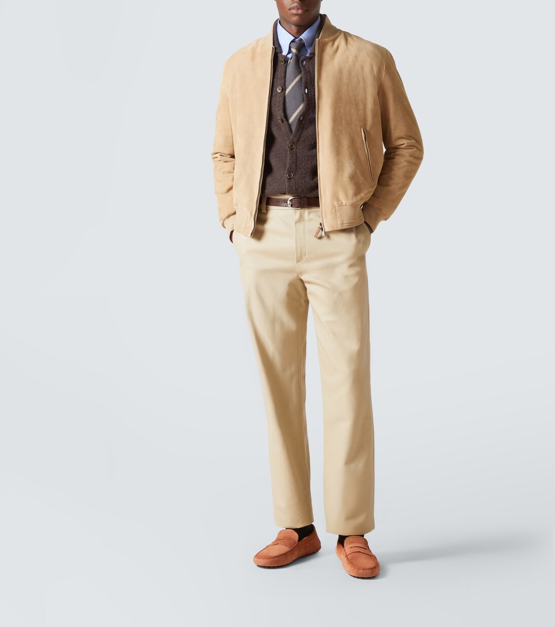 Pashmy suede bomber jacket | Tod's