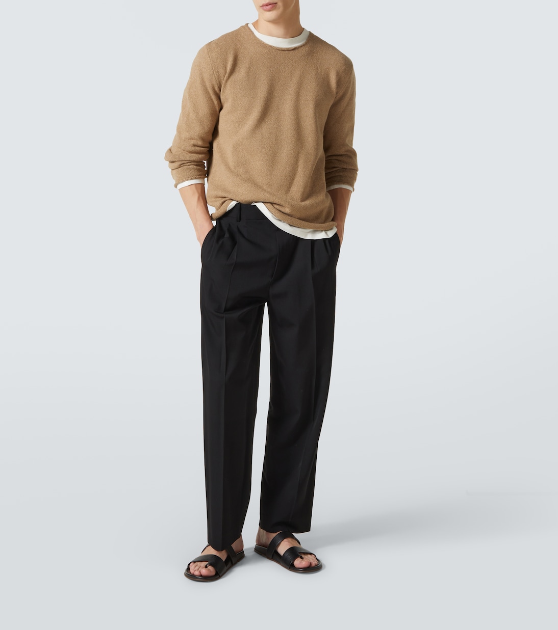Sandalen Hugh aus Leder | The Row