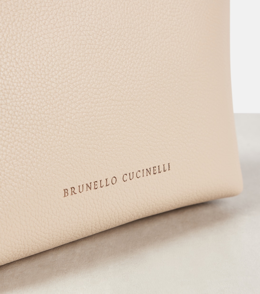 Clutch Small aus Leder | Brunello Cucinelli
