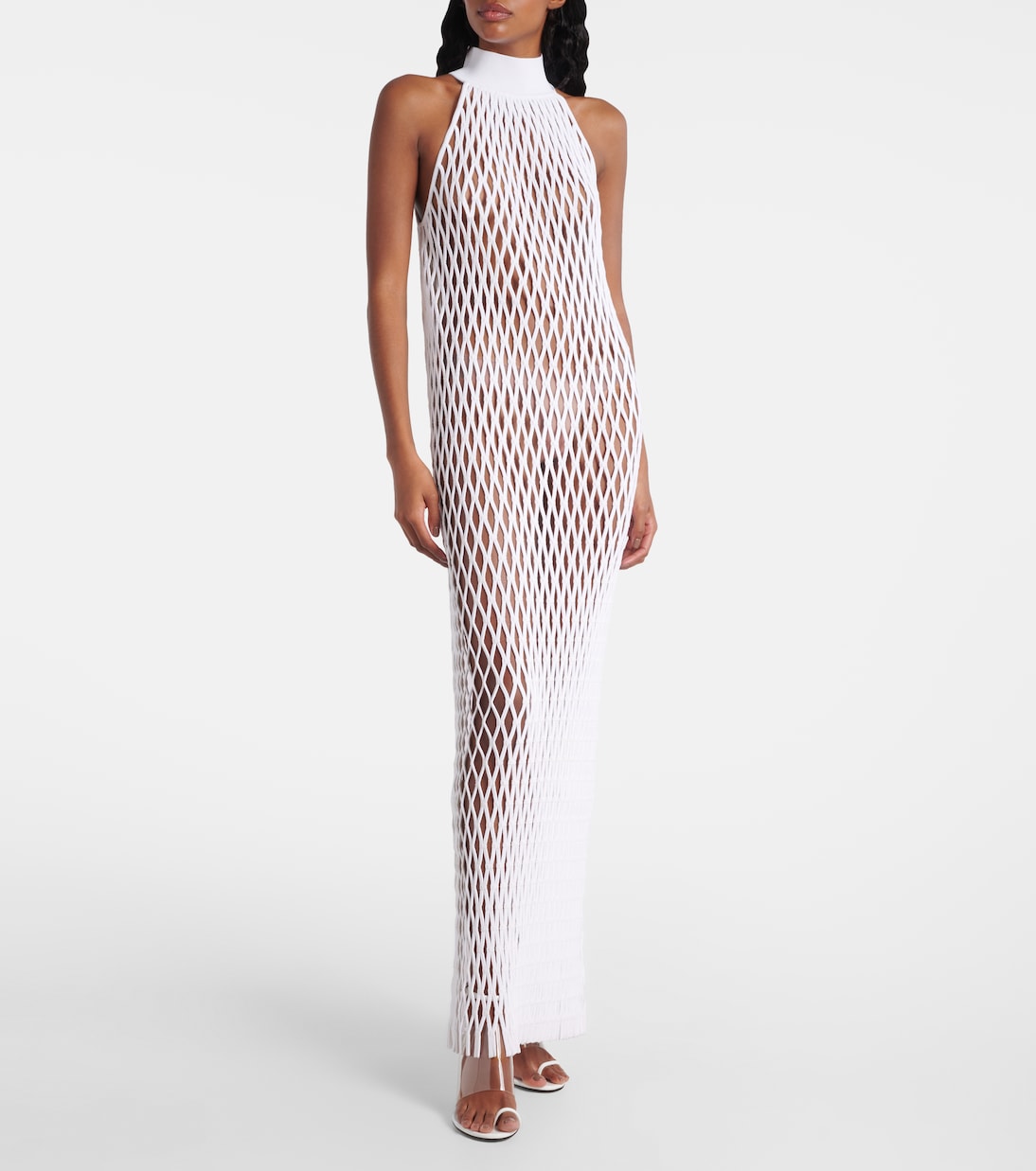 Maxikleid aus Makramee | Alaïa