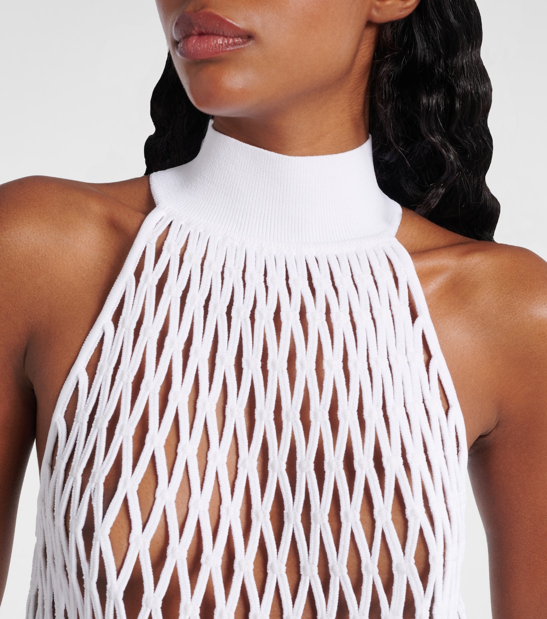 Maxikleid aus Makramee | Alaïa