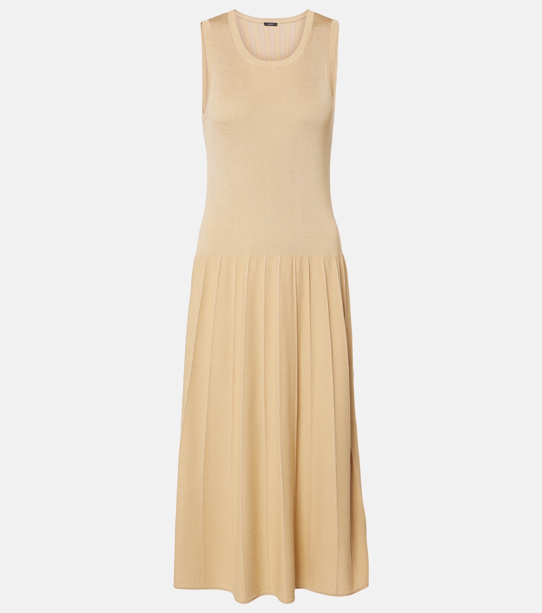 Pleated midi dress | Joseph
