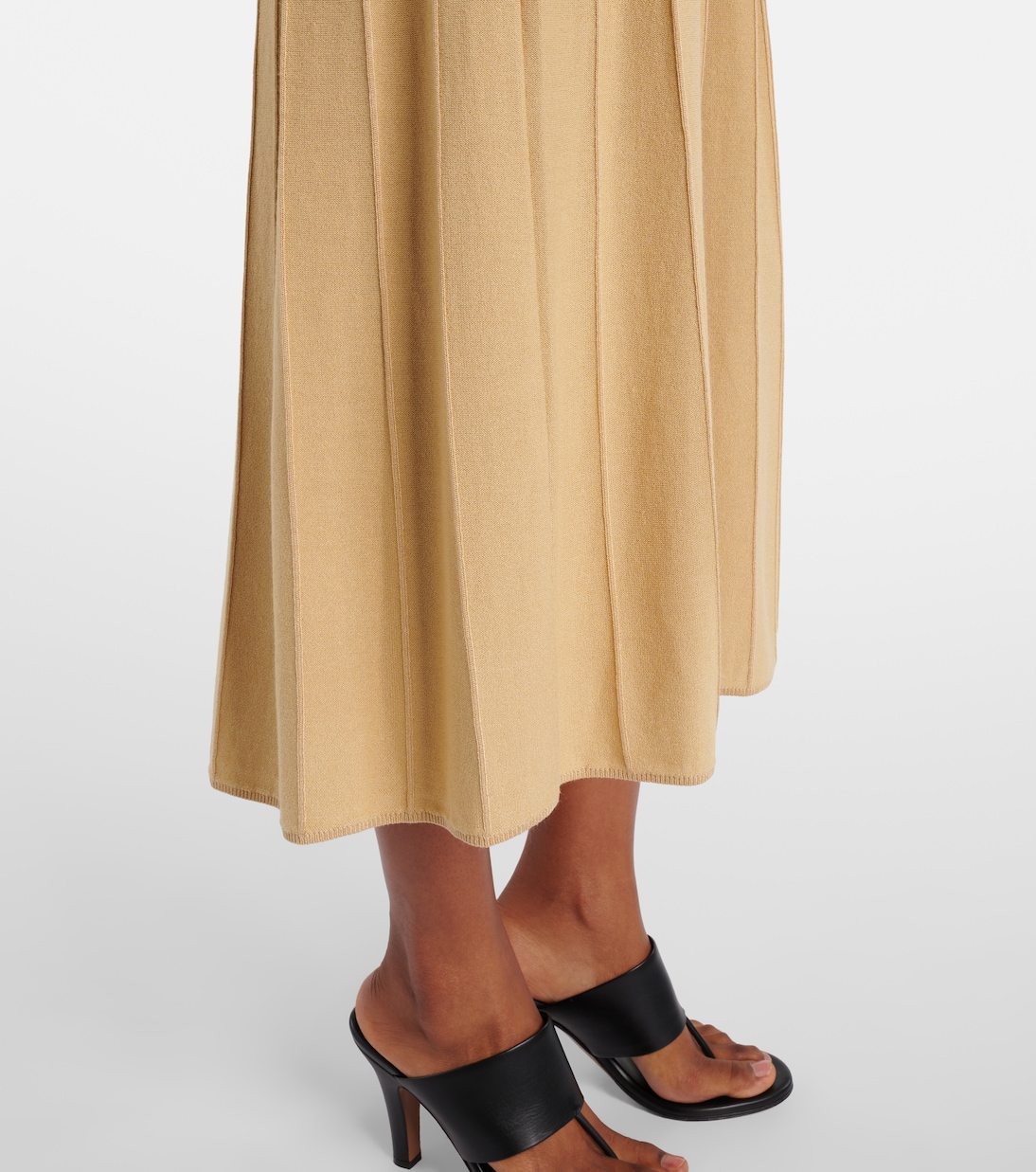 Pleated midi dress | Joseph