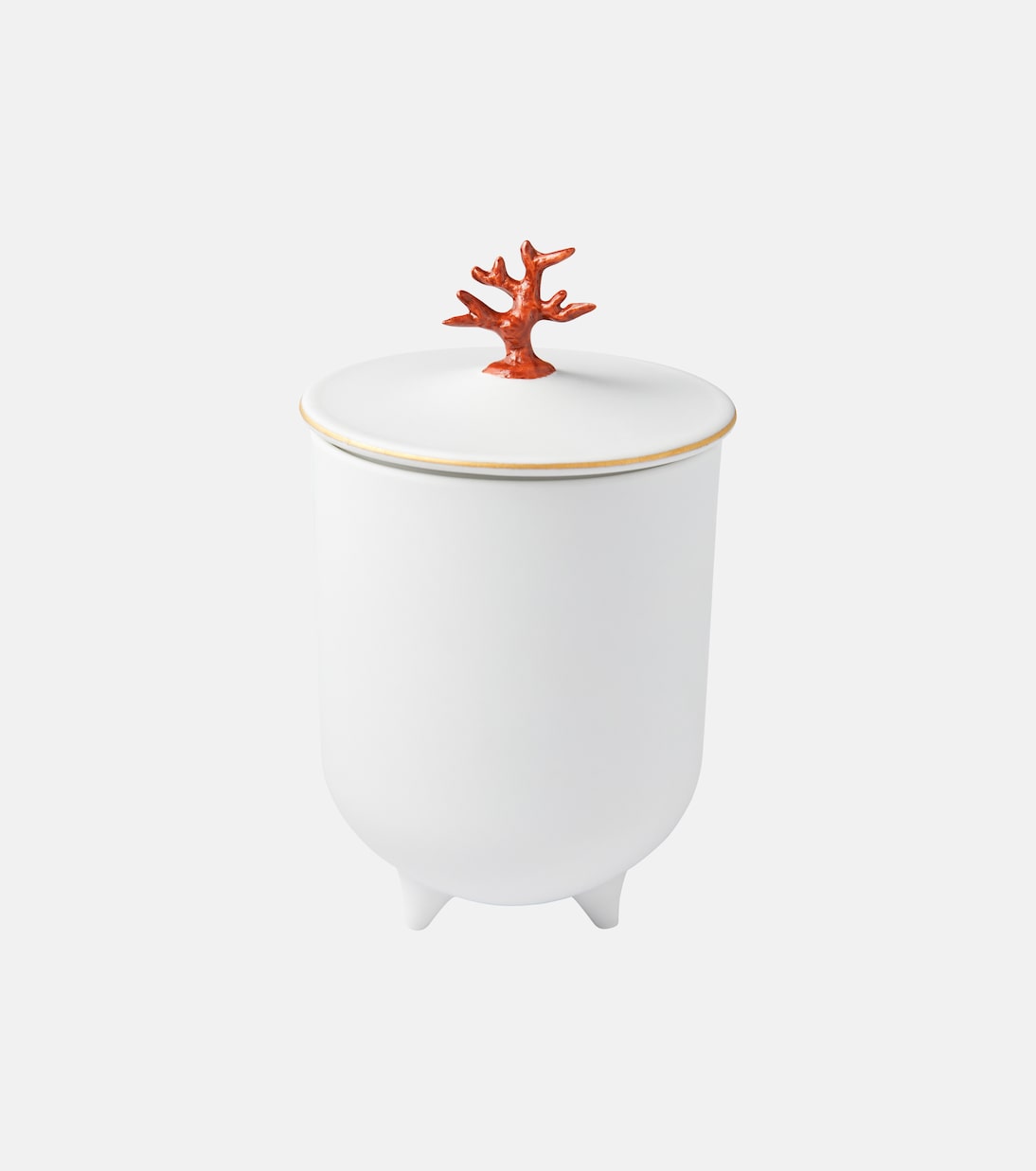 Footed Coral candle | L'Objet