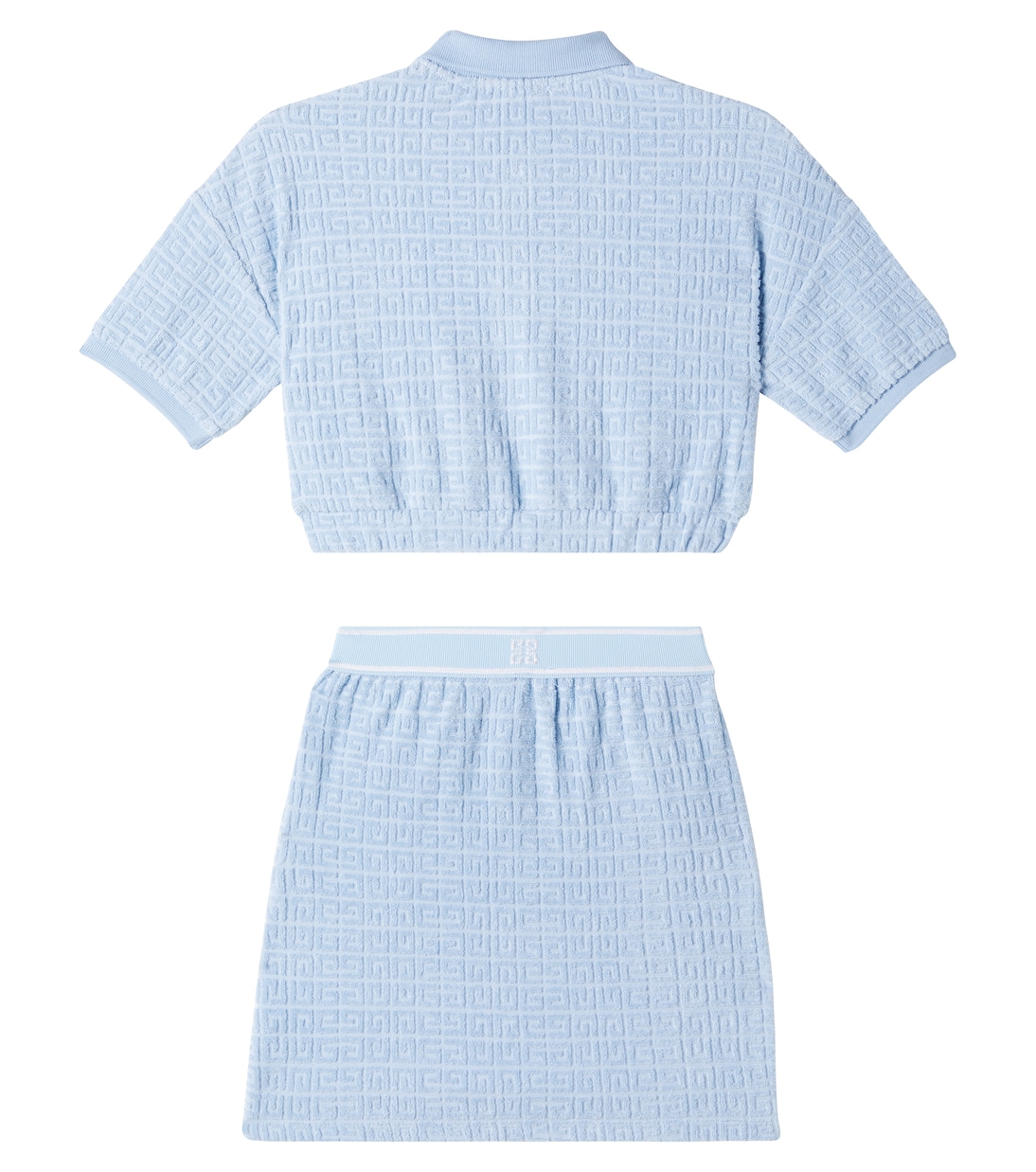 Felpa e gonna in cotone 4G | Givenchy Kids