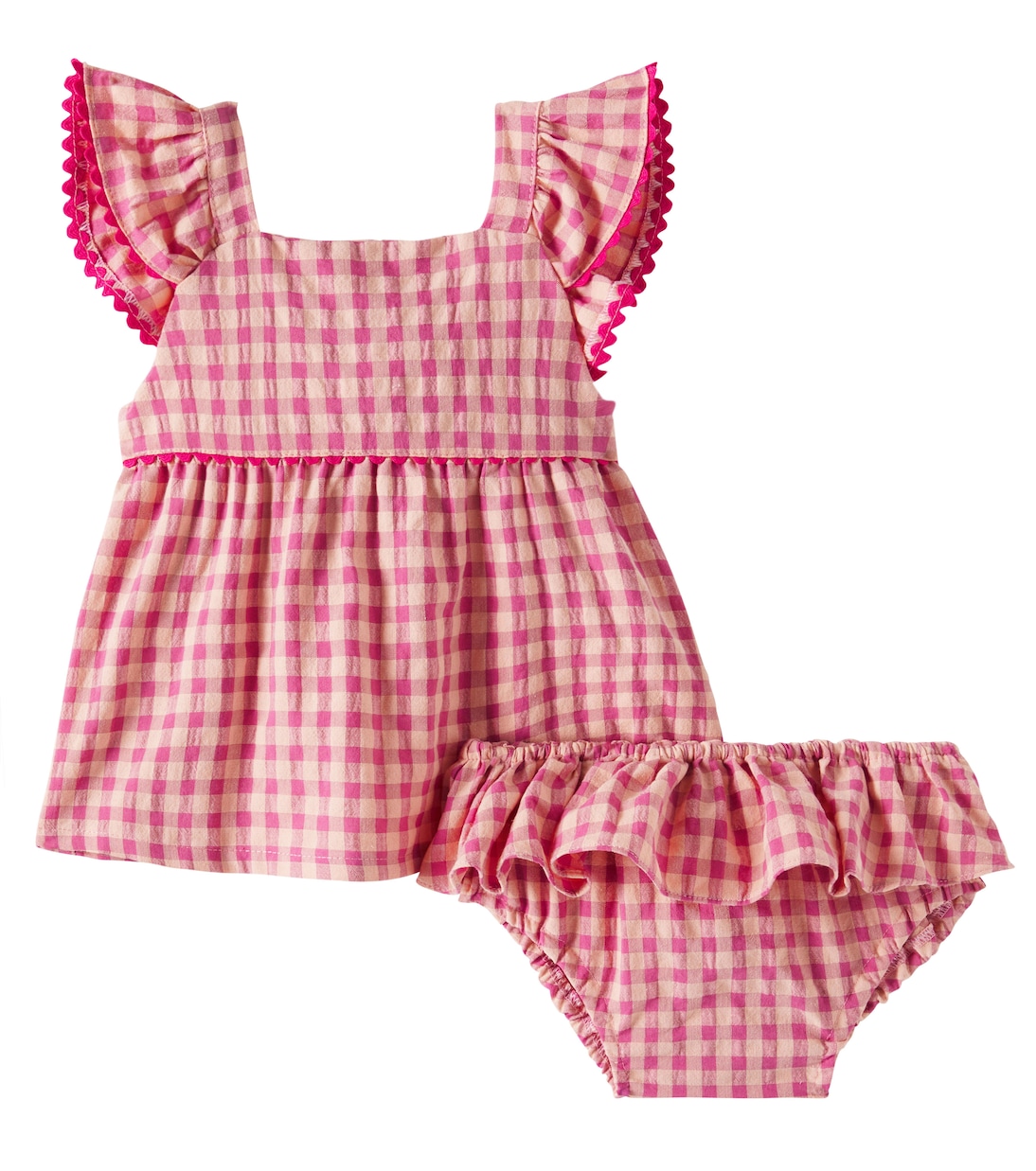 Baby Set Elicia aus Kleid und Höschen | La Coqueta