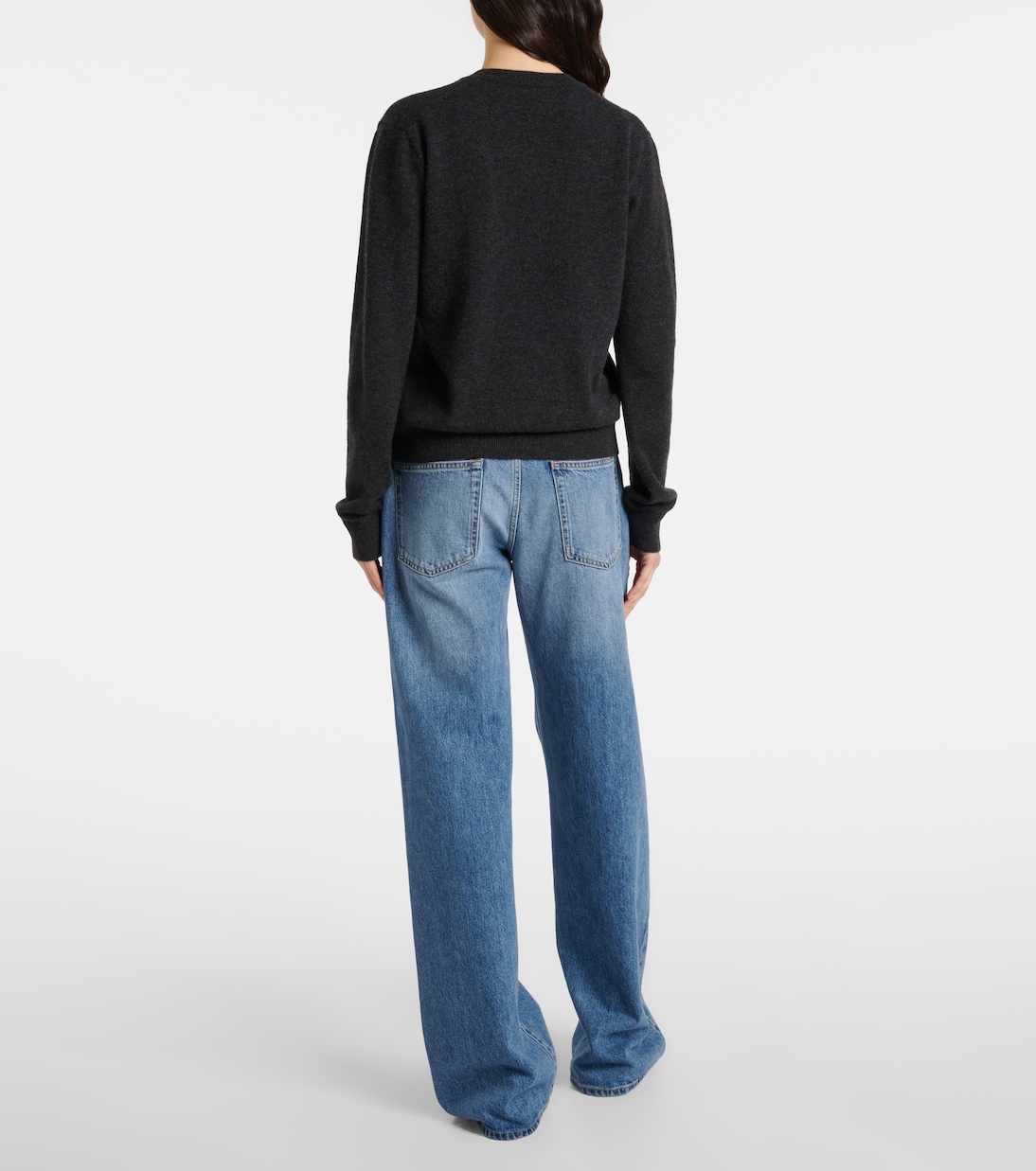 Pullover Jahi in cashmere, cotone e seta | The Row