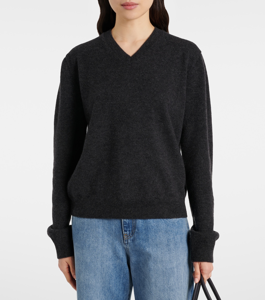 Pullover Jahi in cashmere, cotone e seta | The Row
