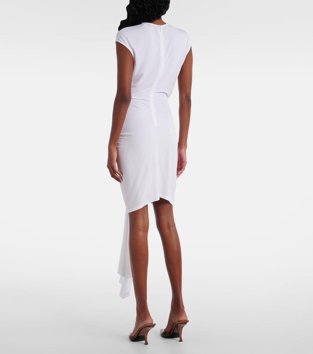 Abito corto in jersey con cut-out | Christopher Esber