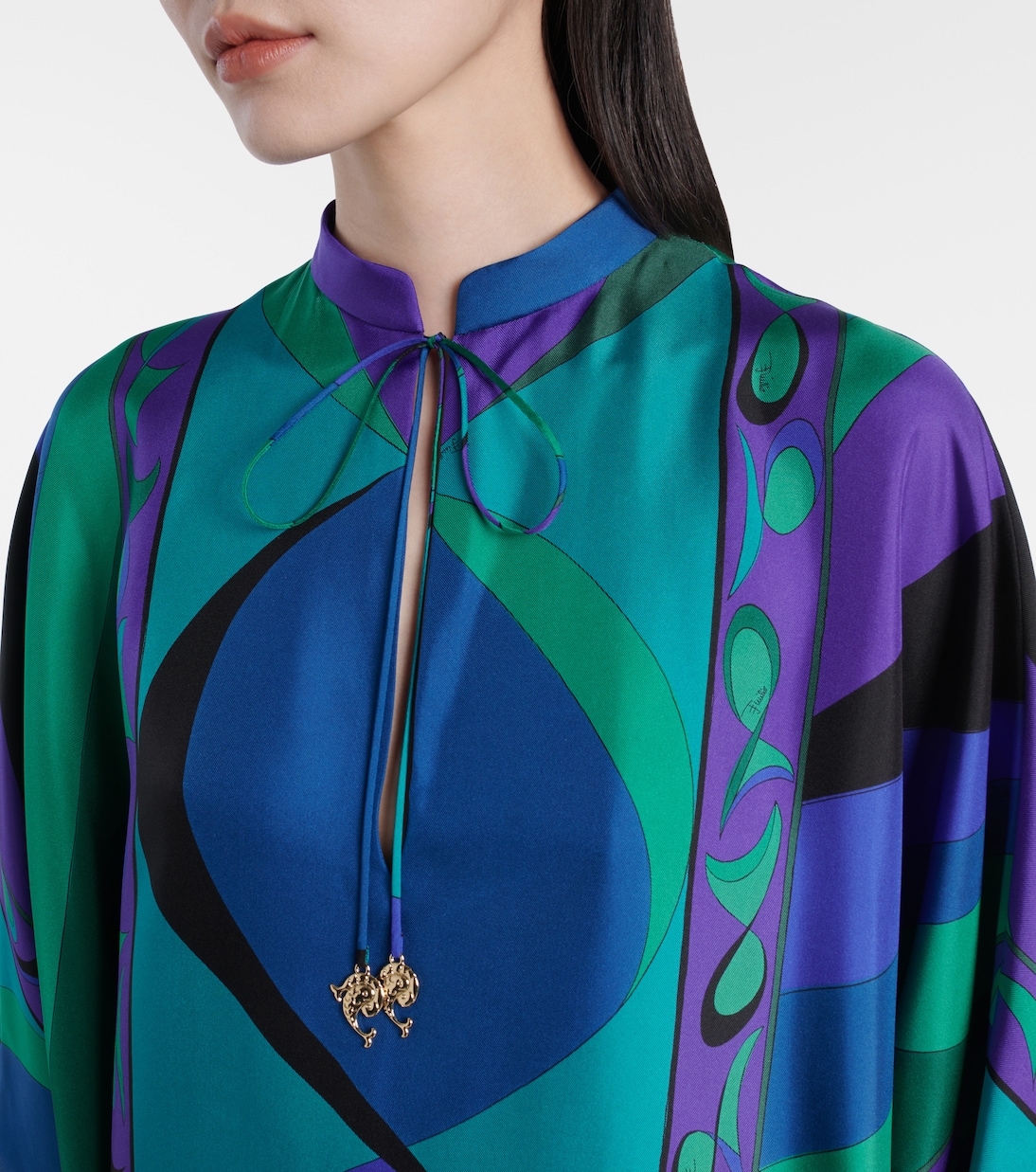Iride silk kaftan | Pucci