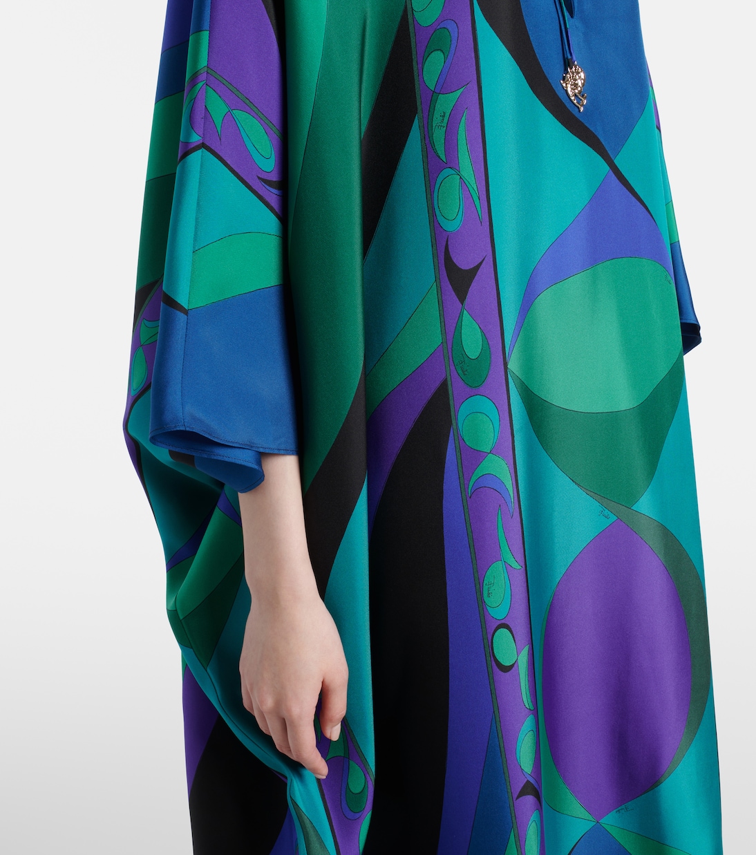 Iride silk kaftan | Pucci