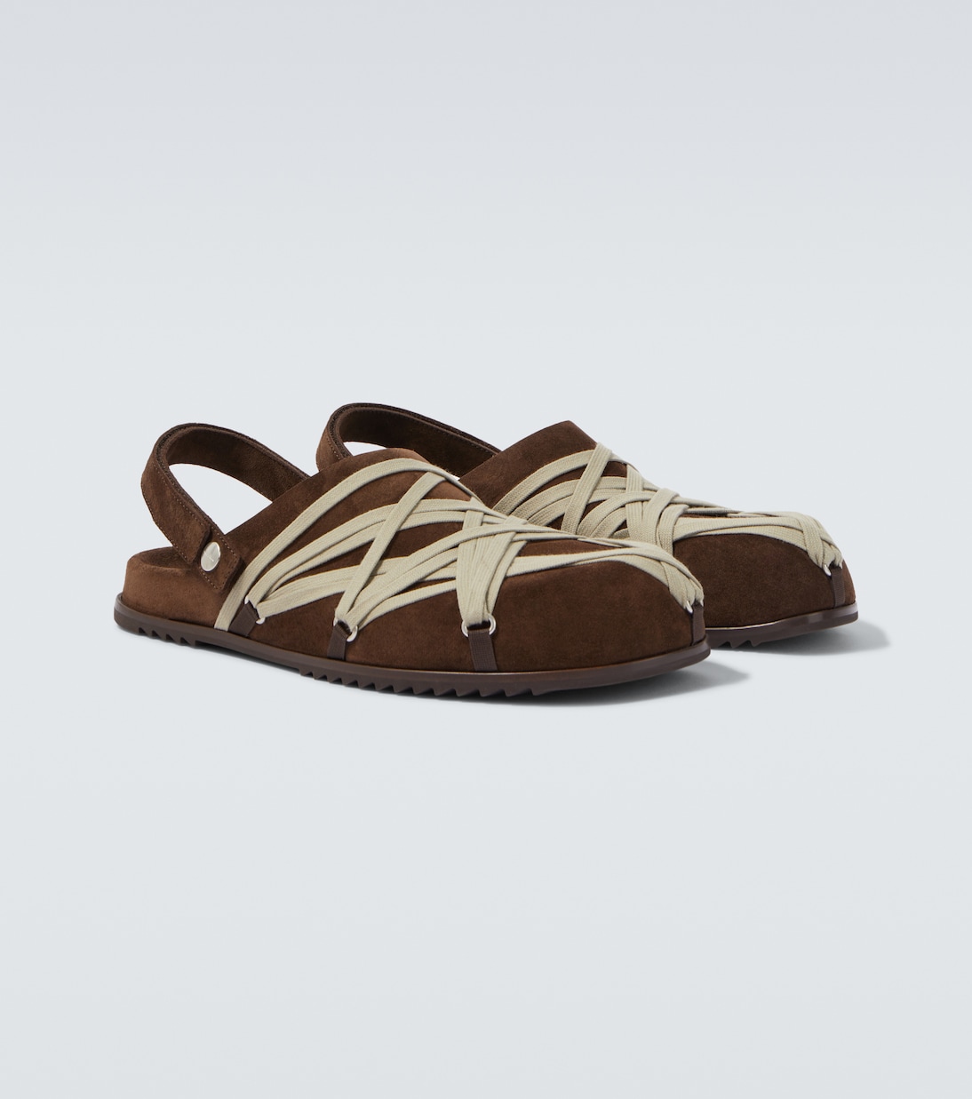 Megalace suede mules | Rick Owens