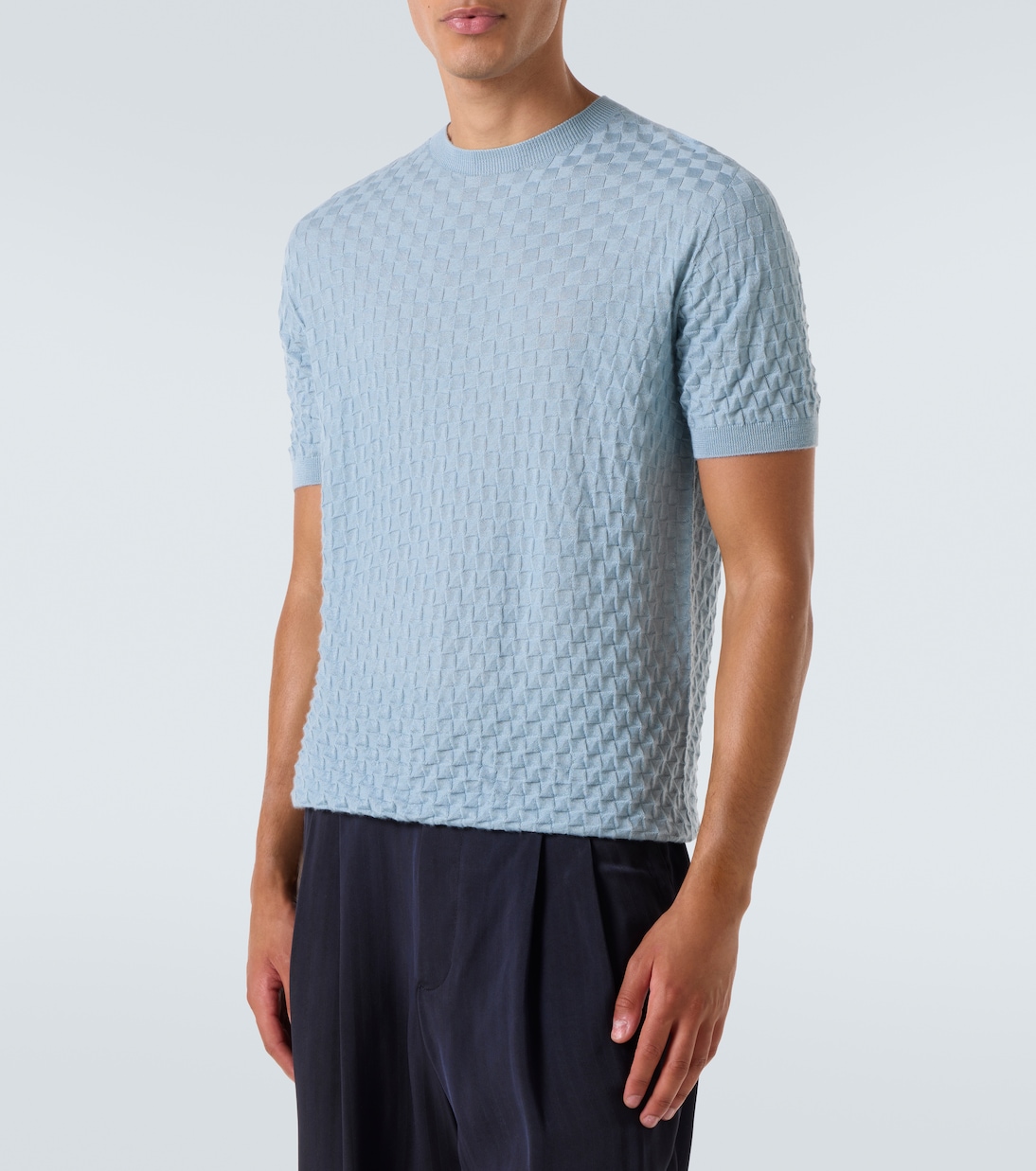 Pullover in cashmere e seta | Giorgio Armani