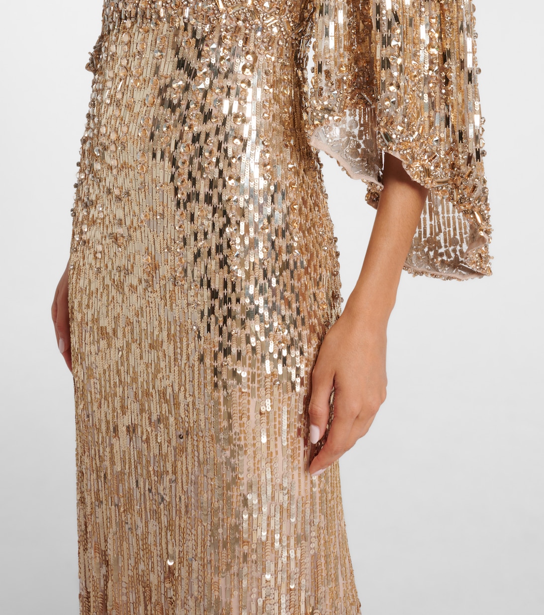 Ines sequined gown | Jenny Packham