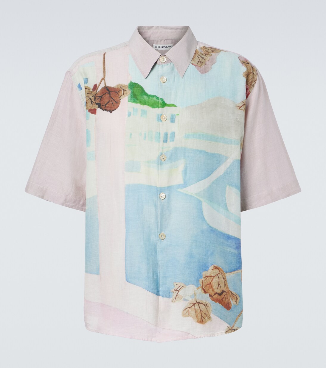 Chemise Beyond imprimée en coton et soie | Our Legacy