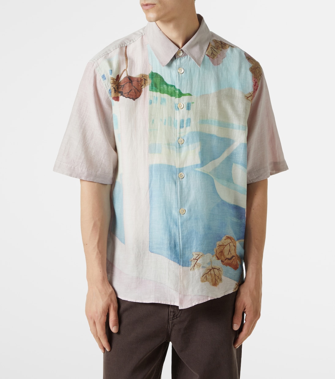 Chemise Beyond imprimée en coton et soie | Our Legacy