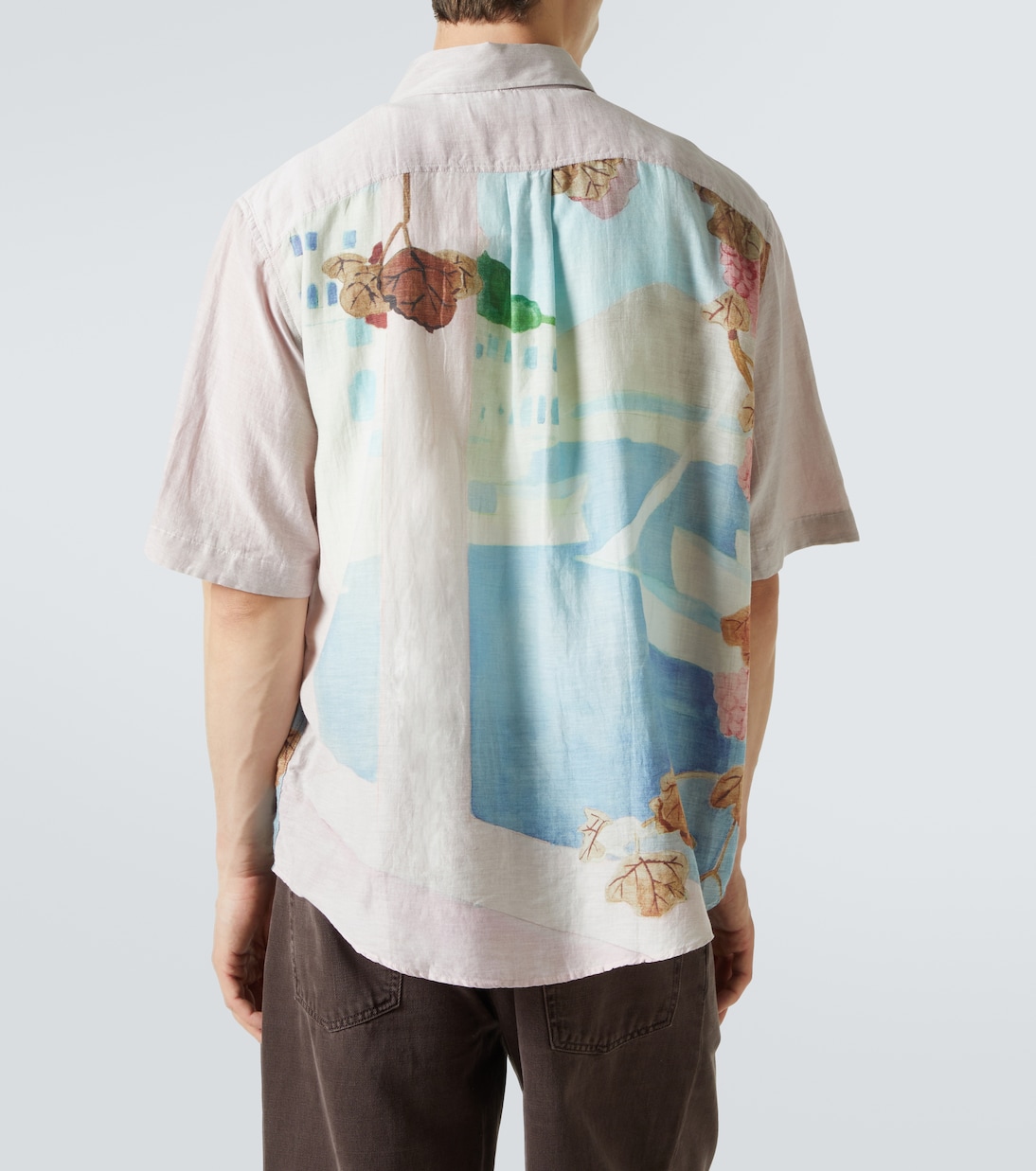 Chemise Beyond imprimée en coton et soie | Our Legacy