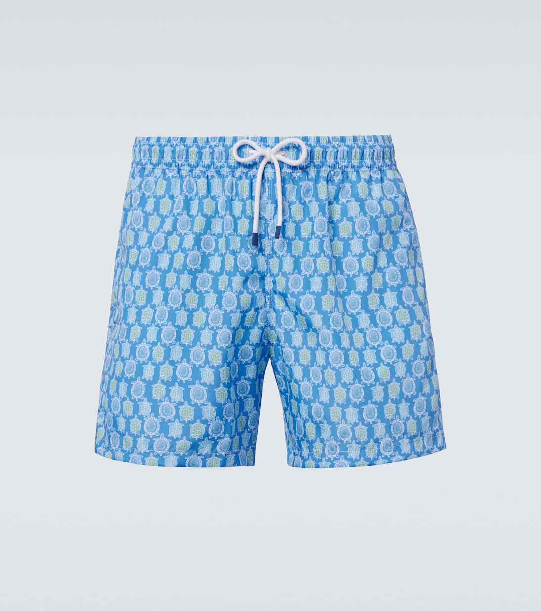 Madeira printed swim trunks  | Fedeli