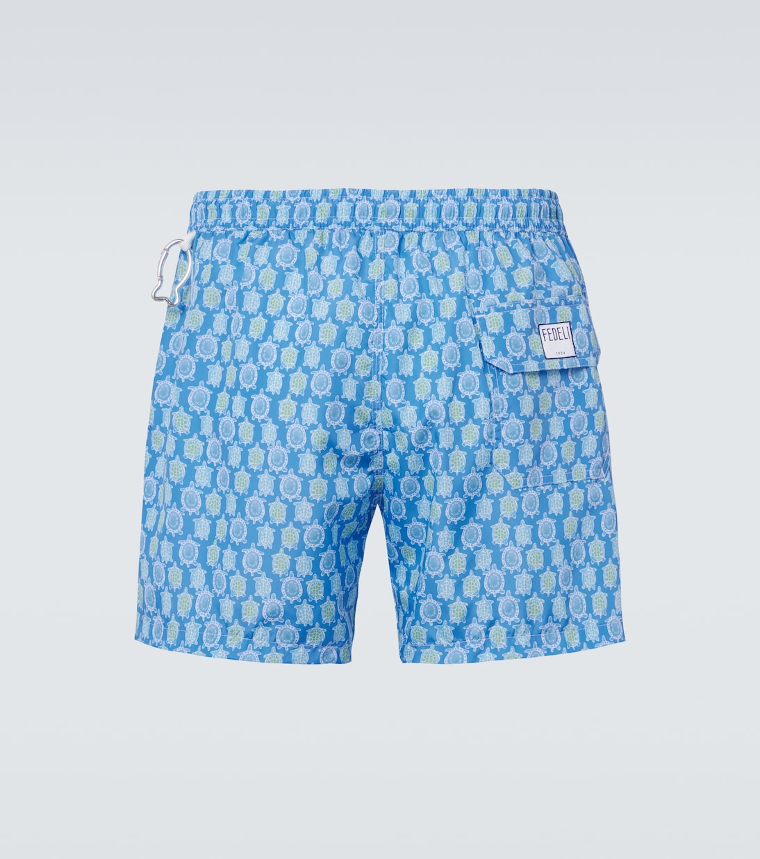 Madeira printed swim trunks  | Fedeli