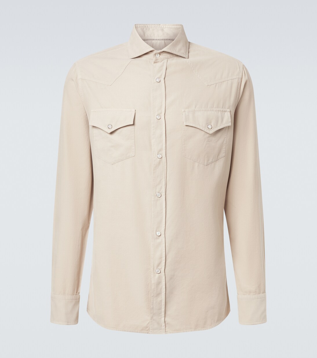 Cotton corduroy shirt | Brunello Cucinelli