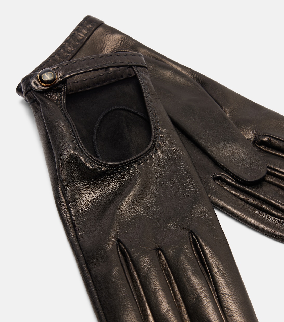 Gants VLogo en cuir | Valentino Garavani