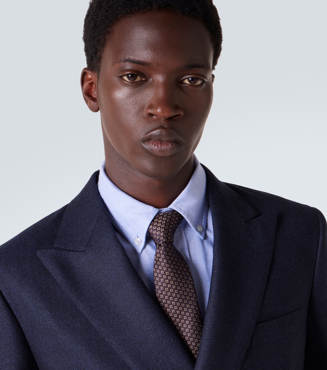 Corbata de jacquard de seda | Canali